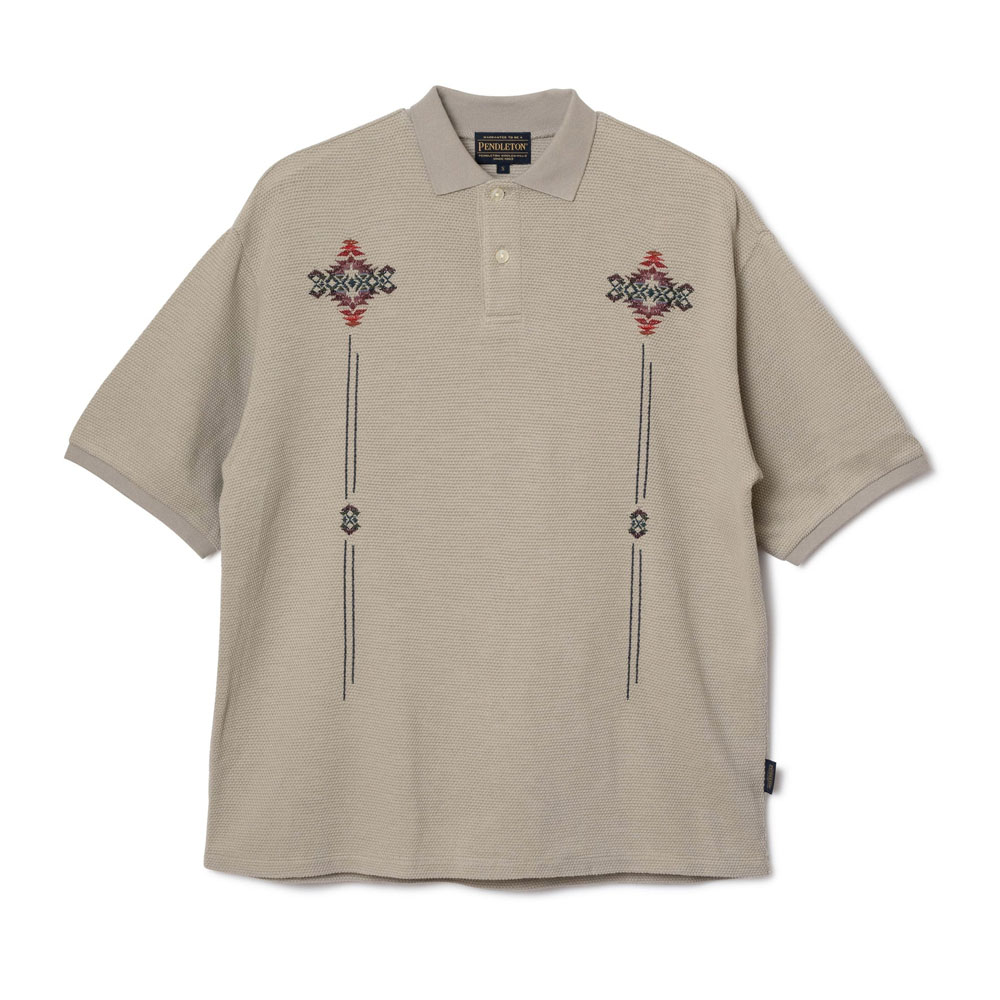 ペンドルトン PENDLETON ポロシャツ エンボス 半袖ポロシャツ EMB Polo Shirt 6275-4006 襟付き綿 コットン100％ メンズ レディース | PENDLETON | 12