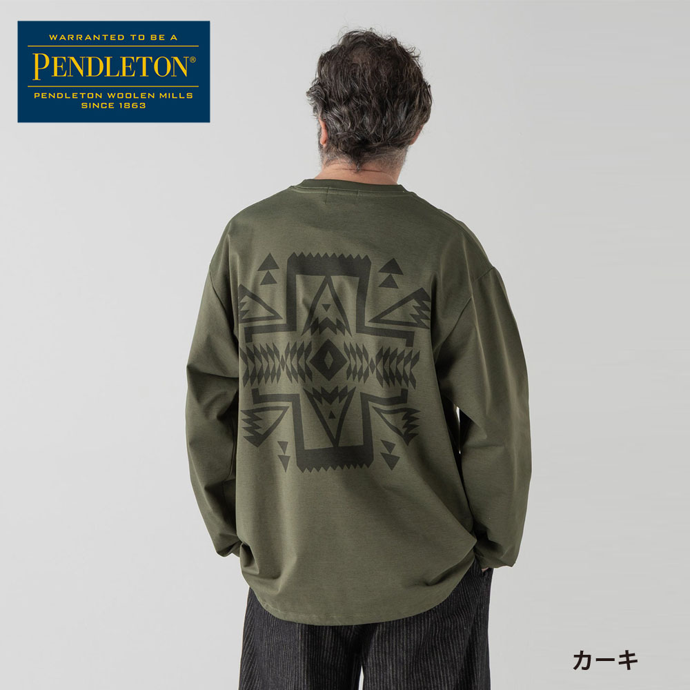 PENDLETON（ペンドルトン） 長袖Tシャツ カルクロ×ソロテックス