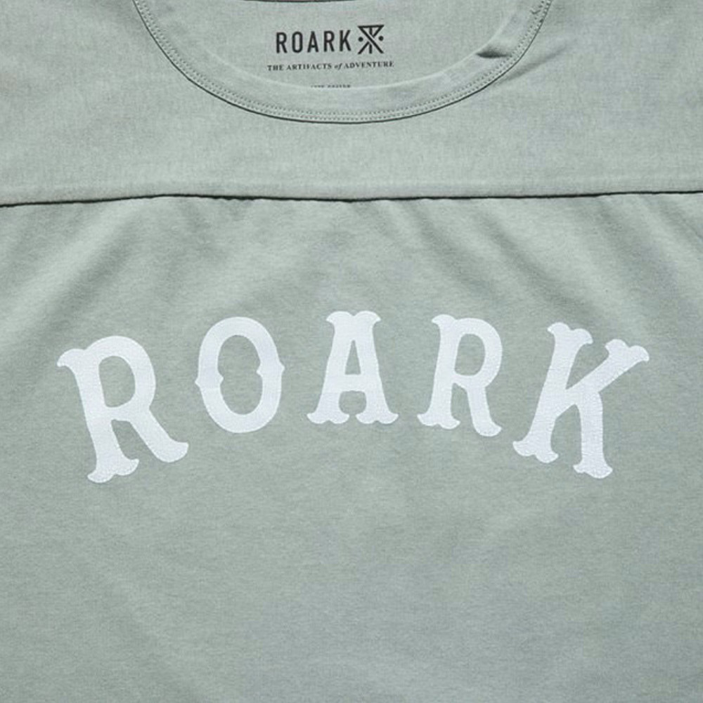 ロアーク リバイバル ROARK REVIVAL Tシャツ メディーバルロゴ 7分袖Tシャツ MEDIEVAL LOGO 3/4 SLEEVE TEE RFTJ1000 メンズ レディース ティーシャツ 抗菌 防臭｜raiders｜16