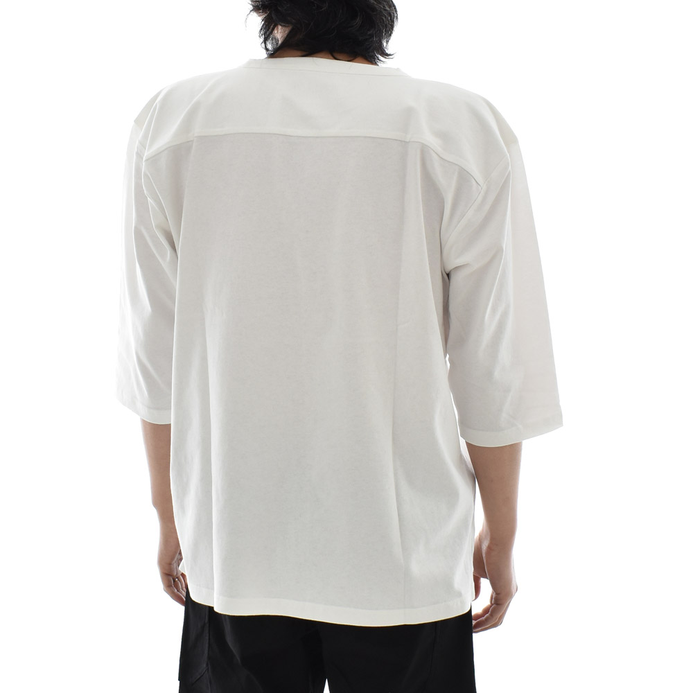 ロアーク リバイバル ROARK REVIVAL Tシャツ メディーバルロゴ 7分袖Tシャツ MEDIEVAL LOGO 3/4 SLEEVE TEE RFTJ1000 メンズ レディース ティーシャツ 抗菌 防臭｜raiders｜07