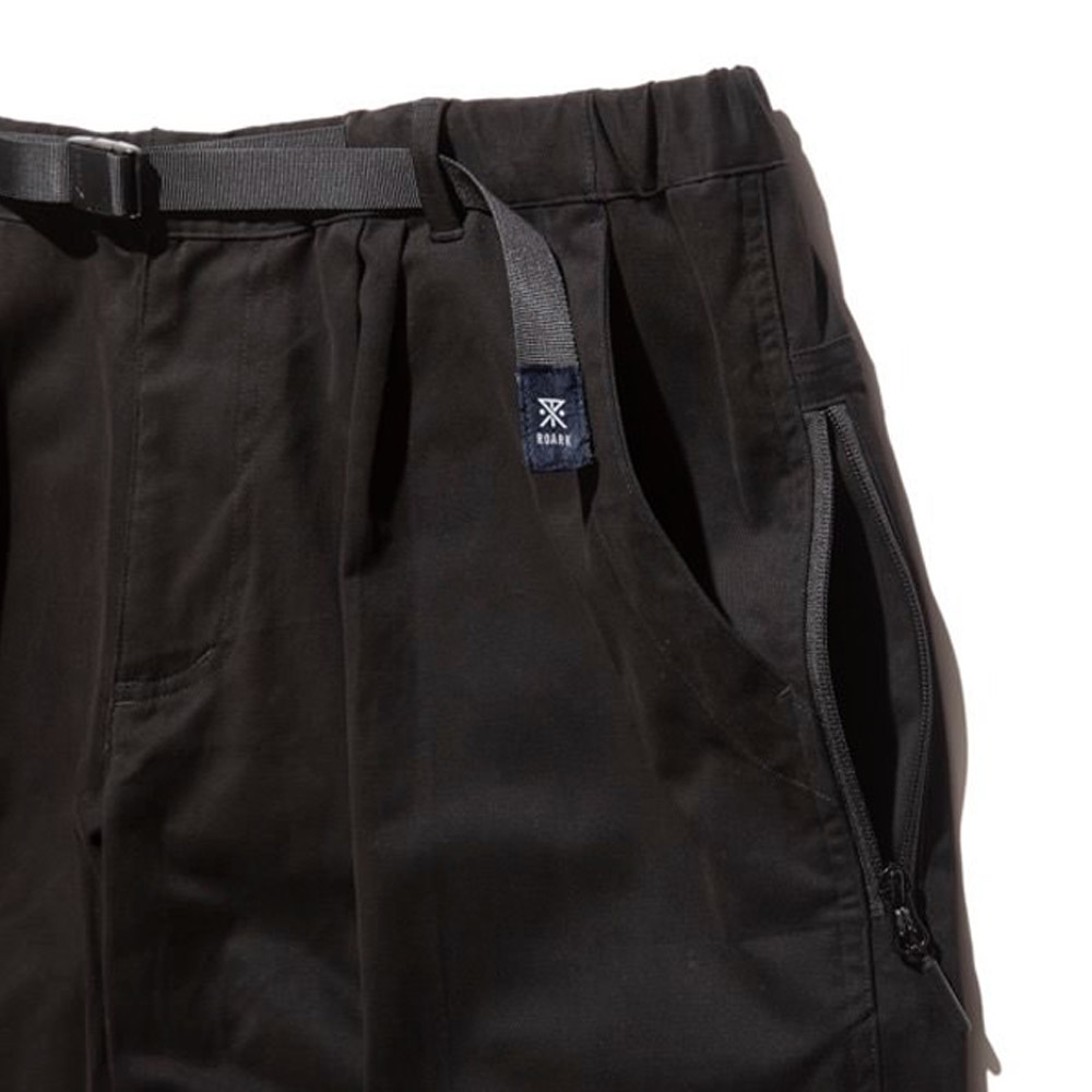 ロアーク リバイバル ROARK REVIVAL トラベルパンツ 2.0 H/W ツイル ストレッチ 2タックス リラックステーパードフィット TRAVEL PANTS 2.0 RPJ1003 メンズ 黒｜raiders｜12