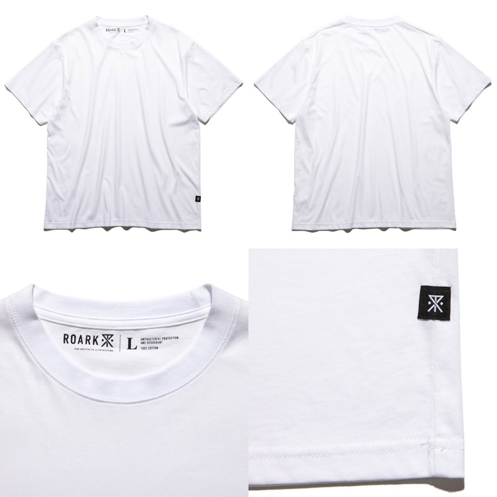 ロアーク リバイバル XLサイズ ホワイト Tシャツ RTJHW1120 ROARK REVIVAL ロアーク リバイバル リユース 2パック Tシャツ