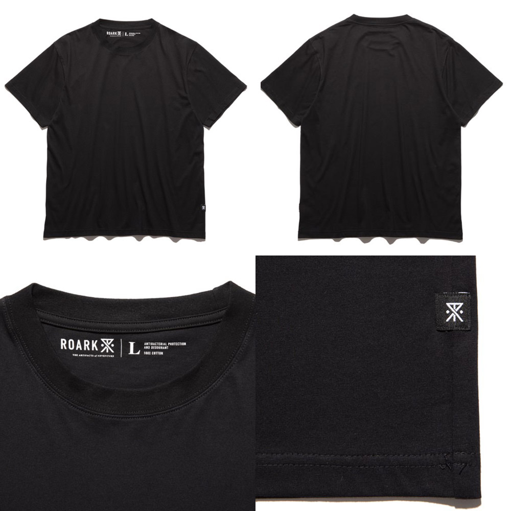 素晴らしい品質 REVIVAL ROARK ロアーク Tシャツ 2パック リユース リバイバル ウォーキング・ランニングウェア