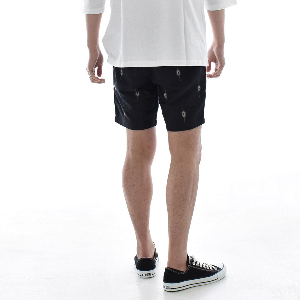 ロアーク リバイバル ROARK REVIVAL トラベルショーツ 2.0 ジャガード TRAVEL SHORTS 2.0 JACQUARD RSJ1021 メンズ ショートパンツ ハーフパンツ 軽量 黒｜raiders｜05