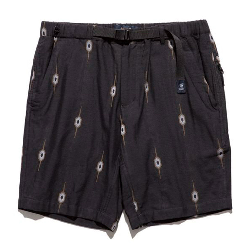 ロアーク リバイバル ROARK REVIVAL トラベルショーツ 2.0 ジャガード TRAVEL SHORTS 2.0 JACQUARD RSJ1021 メンズ ショートパンツ ハーフパンツ 軽量 黒｜raiders｜06