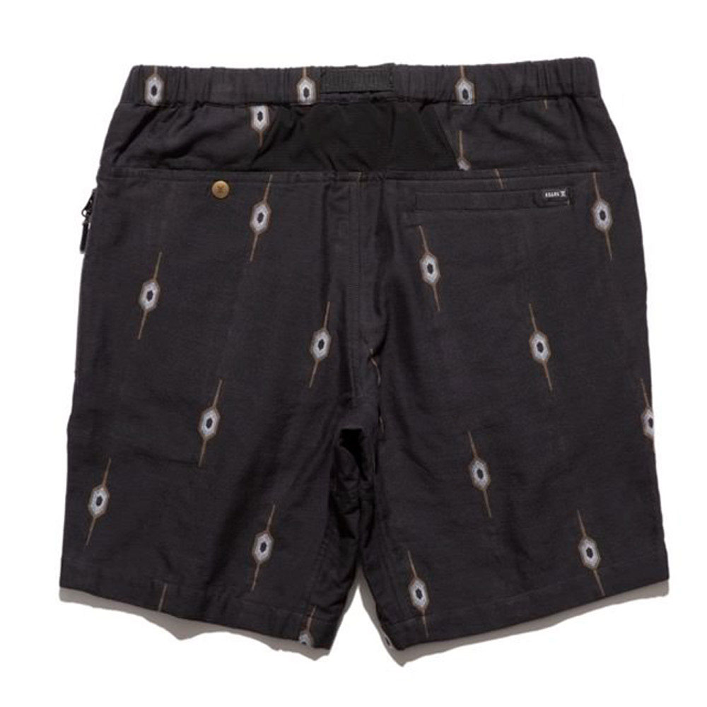 ロアーク リバイバル ROARK REVIVAL トラベルショーツ 2.0 ジャガード TRAVEL SHORTS 2.0 JACQUARD RSJ1021 メンズ ショートパンツ ハーフパンツ 軽量 黒｜raiders｜07