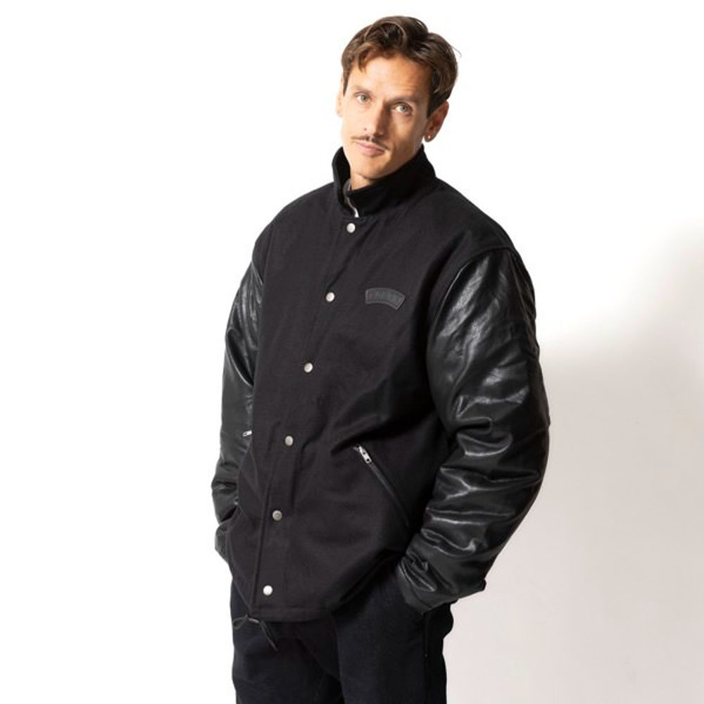 ロアーク ROARK メルトンコーチジャケット メンズ カジュアル ウェア アウター タウンユース 防寒 キルティング RJJ1172-BLK ROARK REVIVAL（ロアークリバイバル） ロアーク リバイバル ジャケット