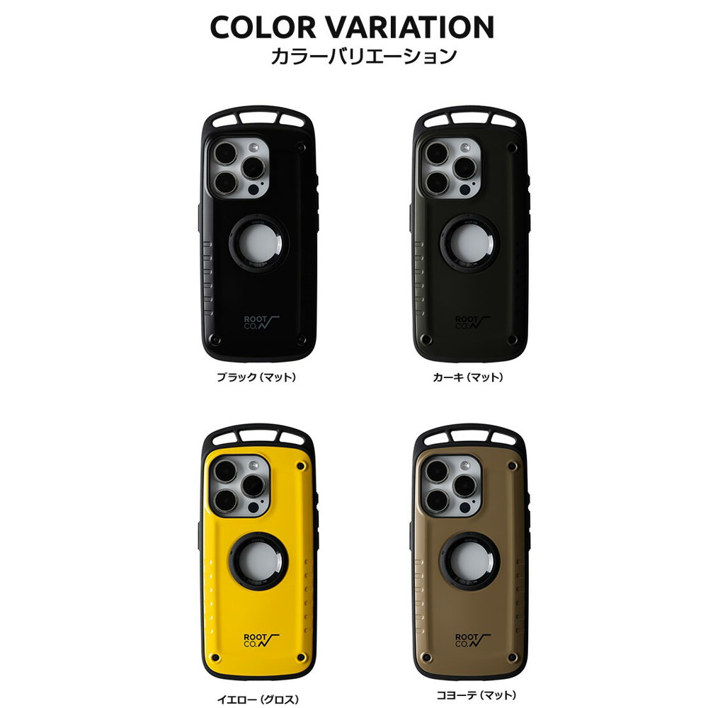 ROOT CO. 【iPhone15Pro専用ケース】ルート コー グラビティ ROOT CO. 【iPhone15Pro専用ケース】ルート コー グラビティ