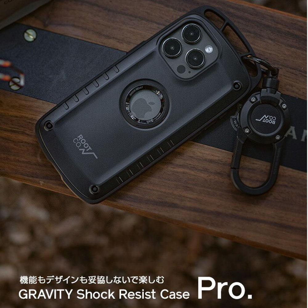 ROOT CO. 【iPhone15Pro専用ケース】ルート コー グラビティ ROOT CO. 【iPhone15Pro専用ケース】ルート コー グラビティ