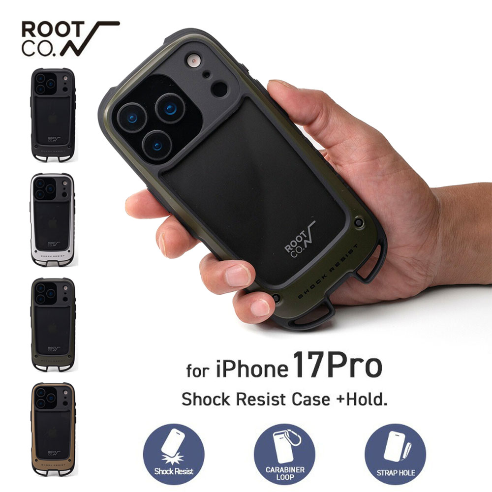 ROOT CO. 【iPhone17Pro専用ケース】ルート コー グラビティ ショック