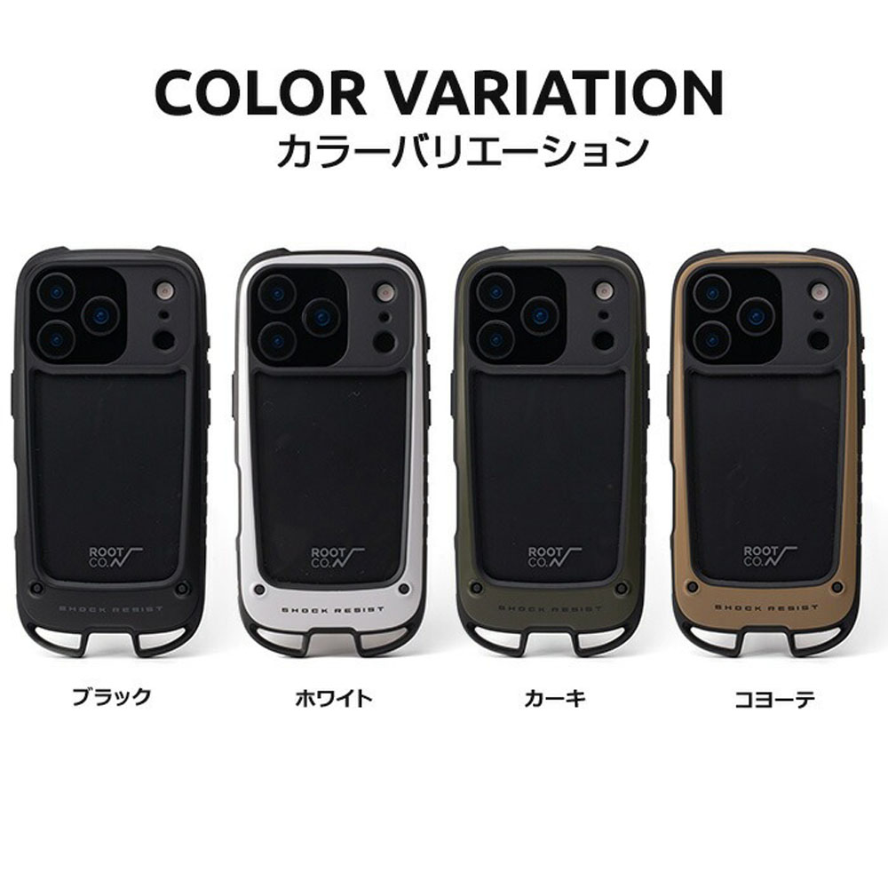 ROOT CO. 【iPhone17Pro専用ケース】ルート コー グラビティ ショック