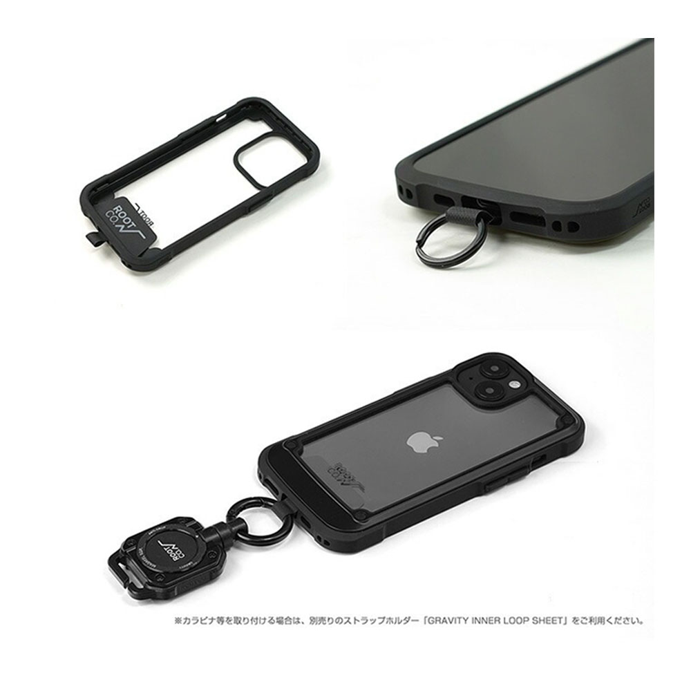 ROOT CO. 【iPhone17専用ケース】ルート コー グラビティ ショック