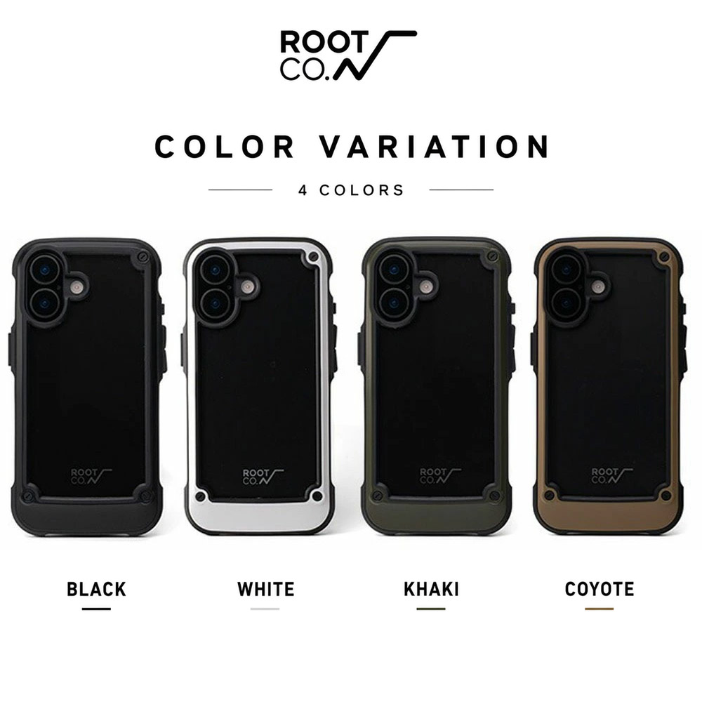 ROOT CO. 【iPhone17専用ケース】ルート コー グラビティ ショック