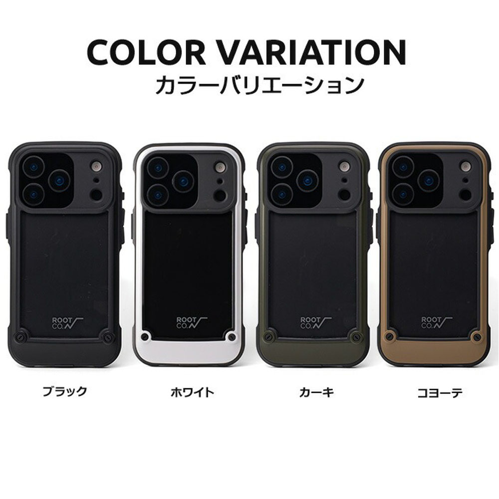 ROOT CO. 【iPhone17Pro専用ケース】ルート コー グラビティ ショック