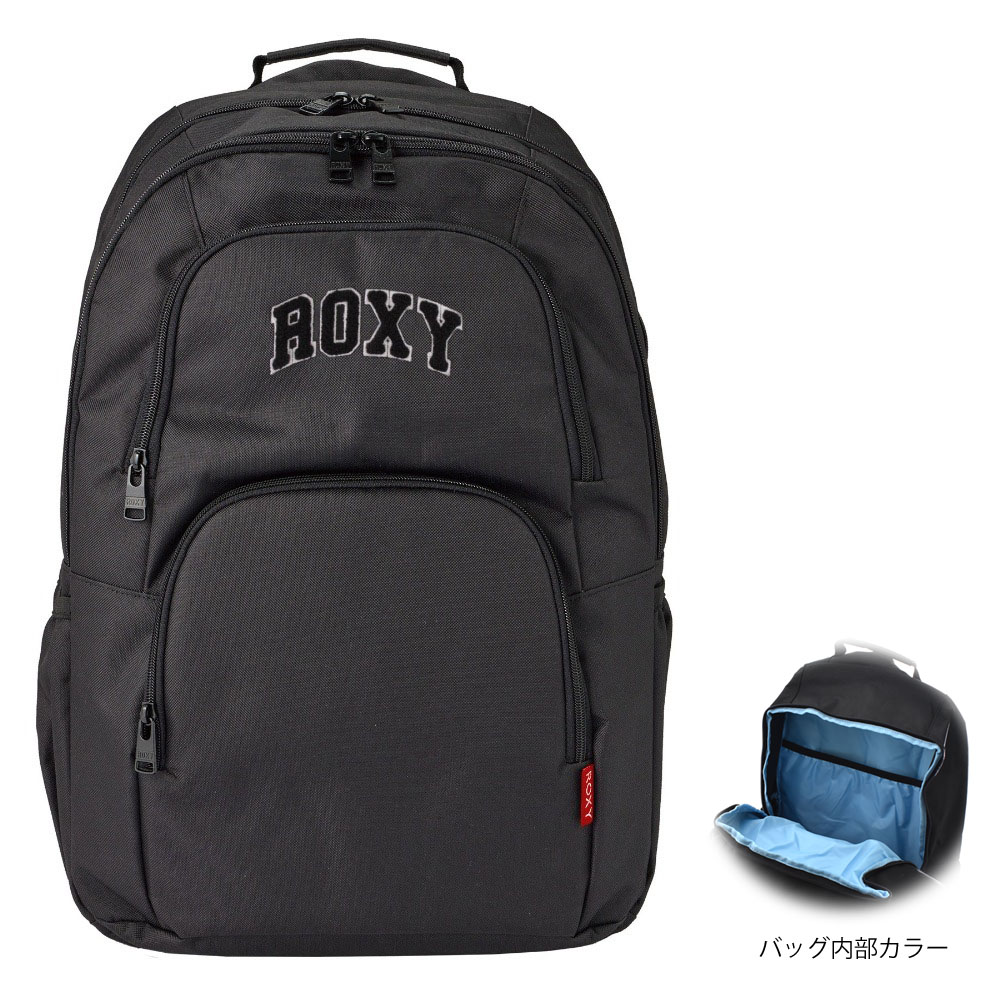 ロキシー ROXY バッグ リュック ゴーアウト GO OUT 30リットル 30L RBG241301 レディース バックパックデイパック 大容量  通勤 通学 A4 B4 黒