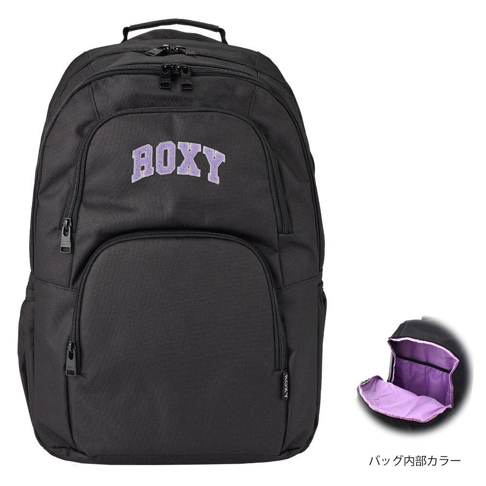 ロキシー ROXY バッグ リュック ゴーアウト GO OUT 30リットル 30L RBG241301 レディース バックパックデイパック 大容量  通勤 通学 A4 B4 黒