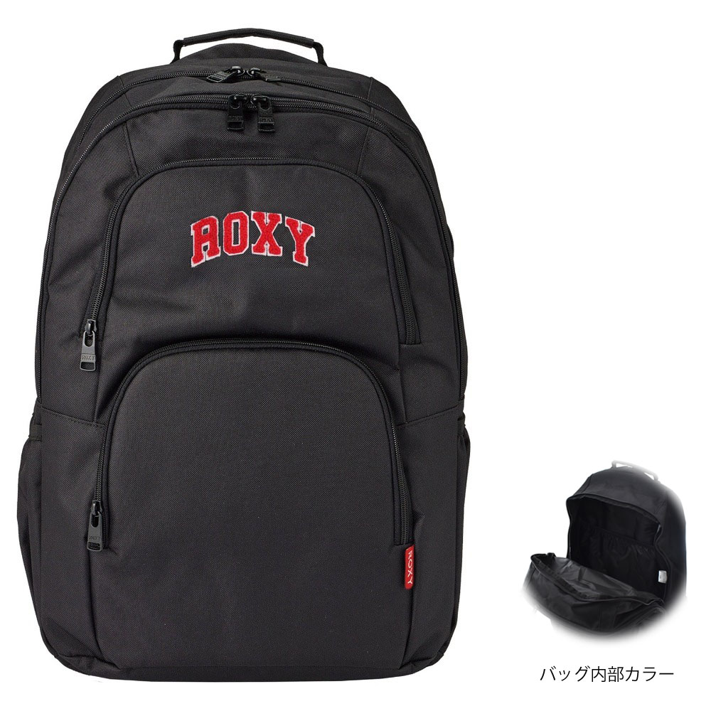 ロキシー ROXY バッグ リュック ゴーアウト GO OUT 30リットル 30L RBG241301 レディース バックパックデイパック 大容量  通勤 通学 A4 B4 黒