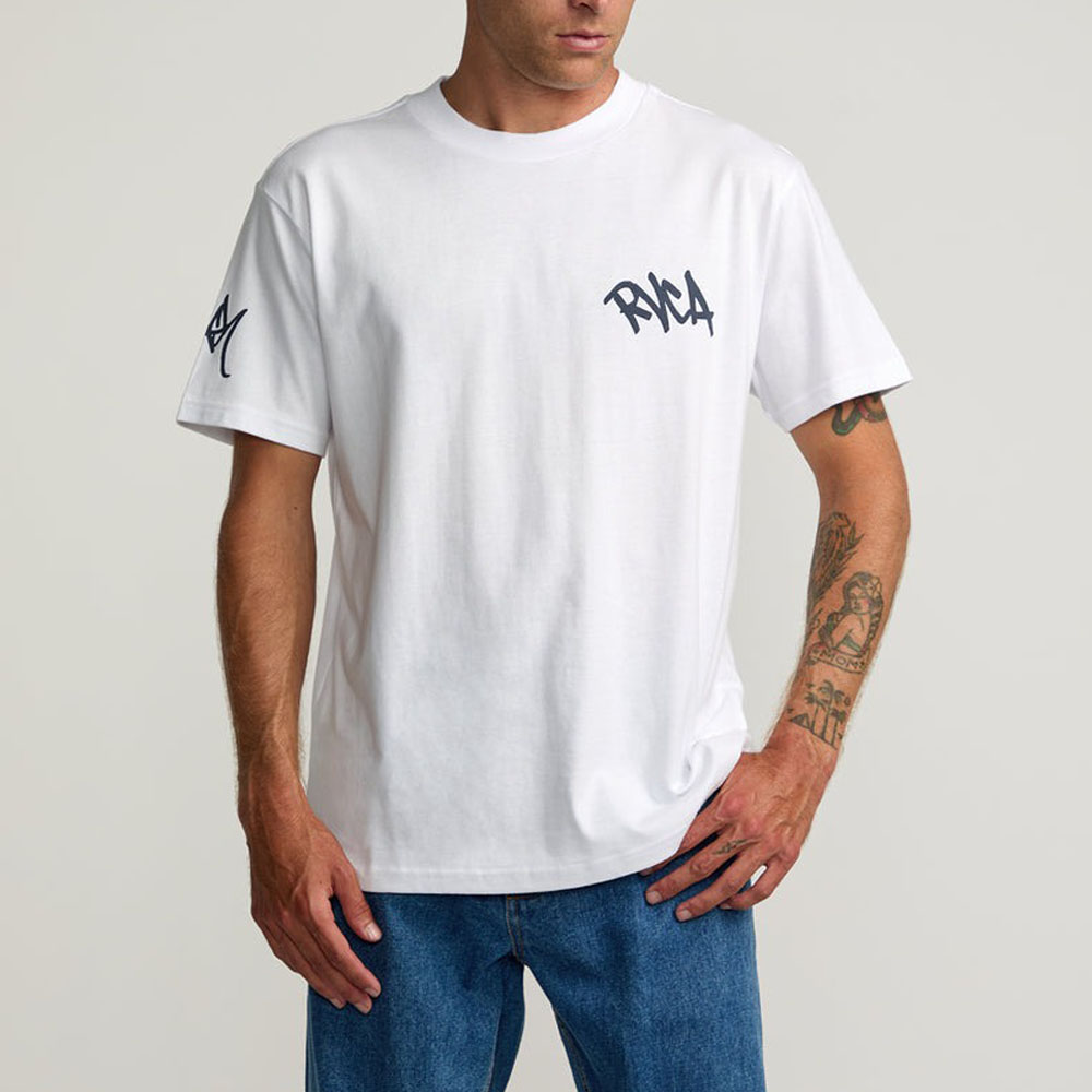 RVCA（ルーカ） ルカ RVCA Tシャツ ベドウィン×スタッシュ コラボ
