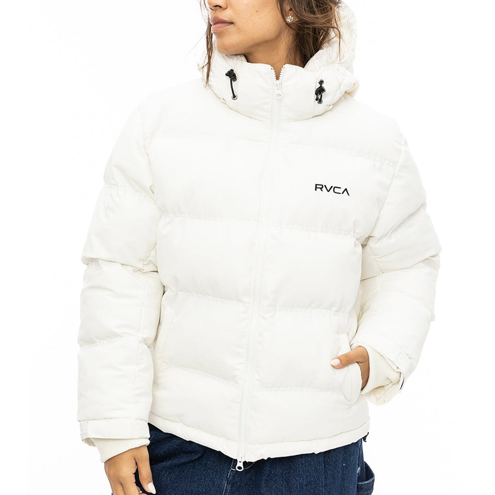 RVCA Lサイズ BALANCE JACKET ホワイト RVCA（ルーカ） ルカ ジャケット バランス パファージャケット BALANCE