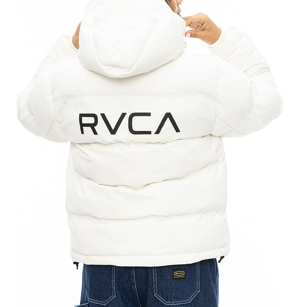 RVCA Lサイズ BALANCE JACKET ホワイト RVCA（ルーカ） ルカ ジャケット バランス パファージャケット BALANCE
