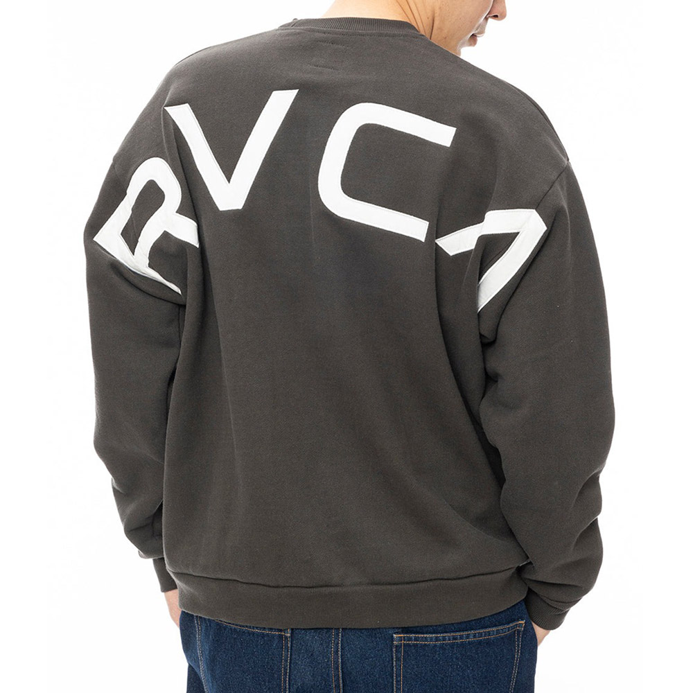 【RVCA】FAKE CR トレーナー★イエローもあり RVCA トレーナー スウェット ルーカ FAKE CR サーフ スウェット