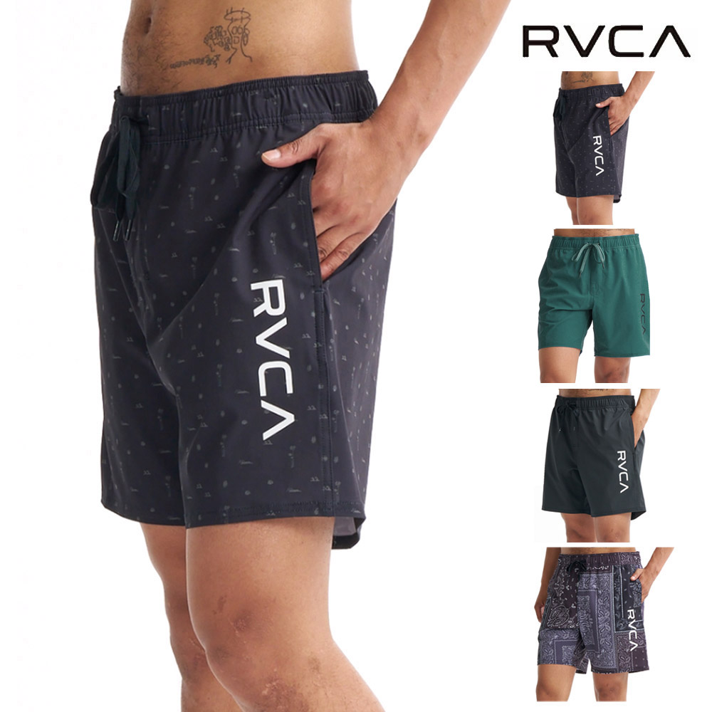 ルーカ　水陸両用　ボードショーツ　アンダーショーツ　セット RVCA（ルーカ） ルカ ボードショーツ 水着 ELASTIC BS BG041501 メンズ
