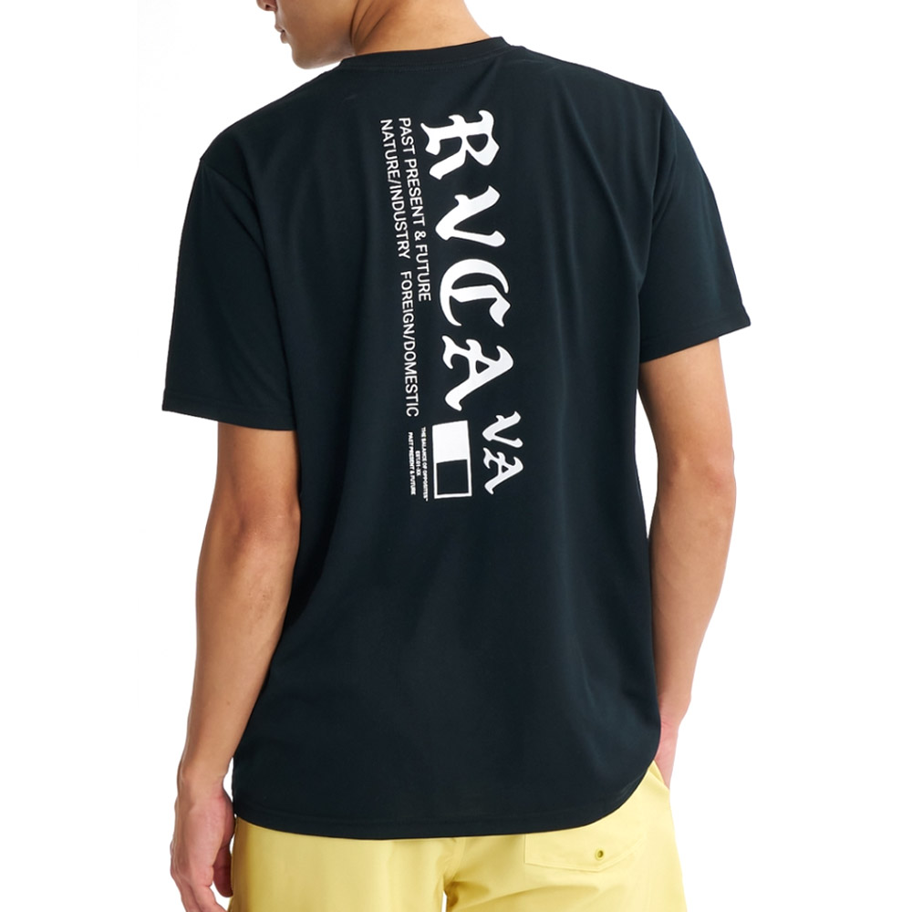 RVCA（ルーカ） ルカ ラッシュガード ラッシュ Tシャツ 半袖 OE