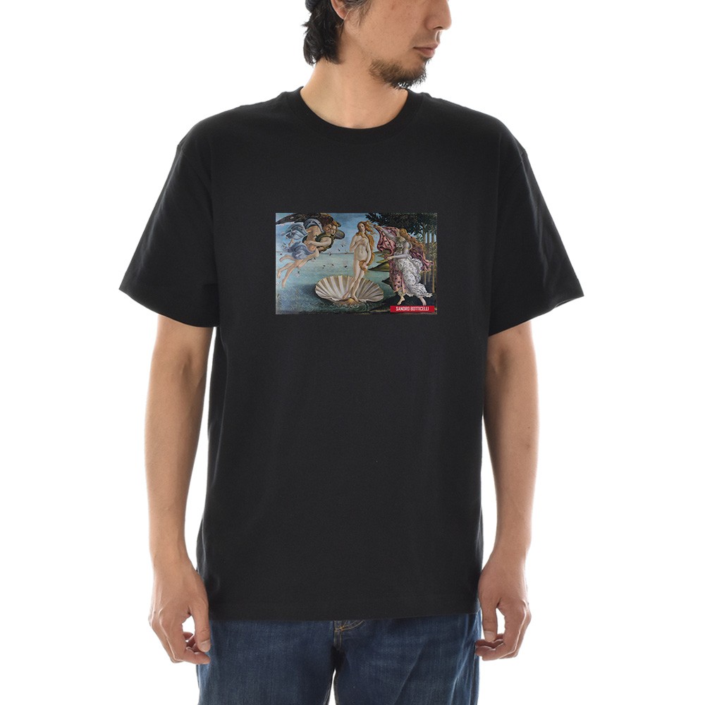 半袖 アートTシャツ】サンドロ・ボッティチェッリ Tシャツ ヴィーナス