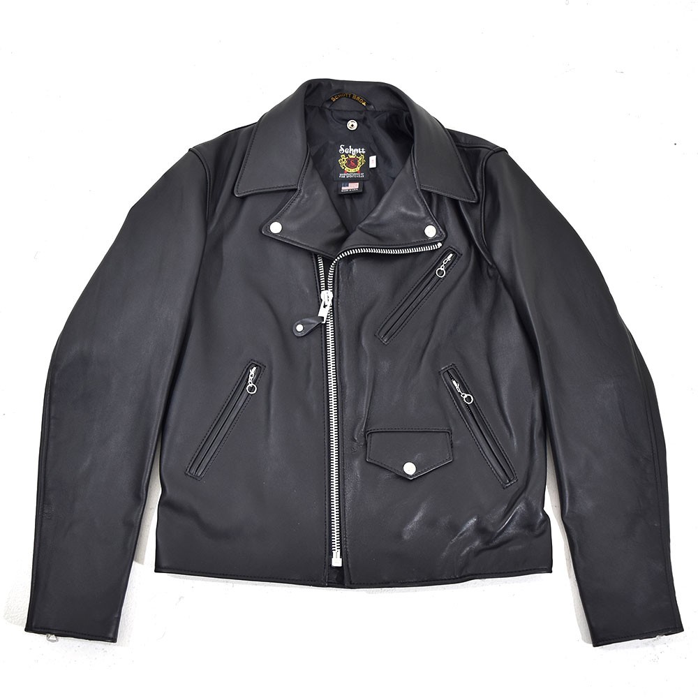 Schott ショット アウター 228US イタリアン ラムレザー ダブル 