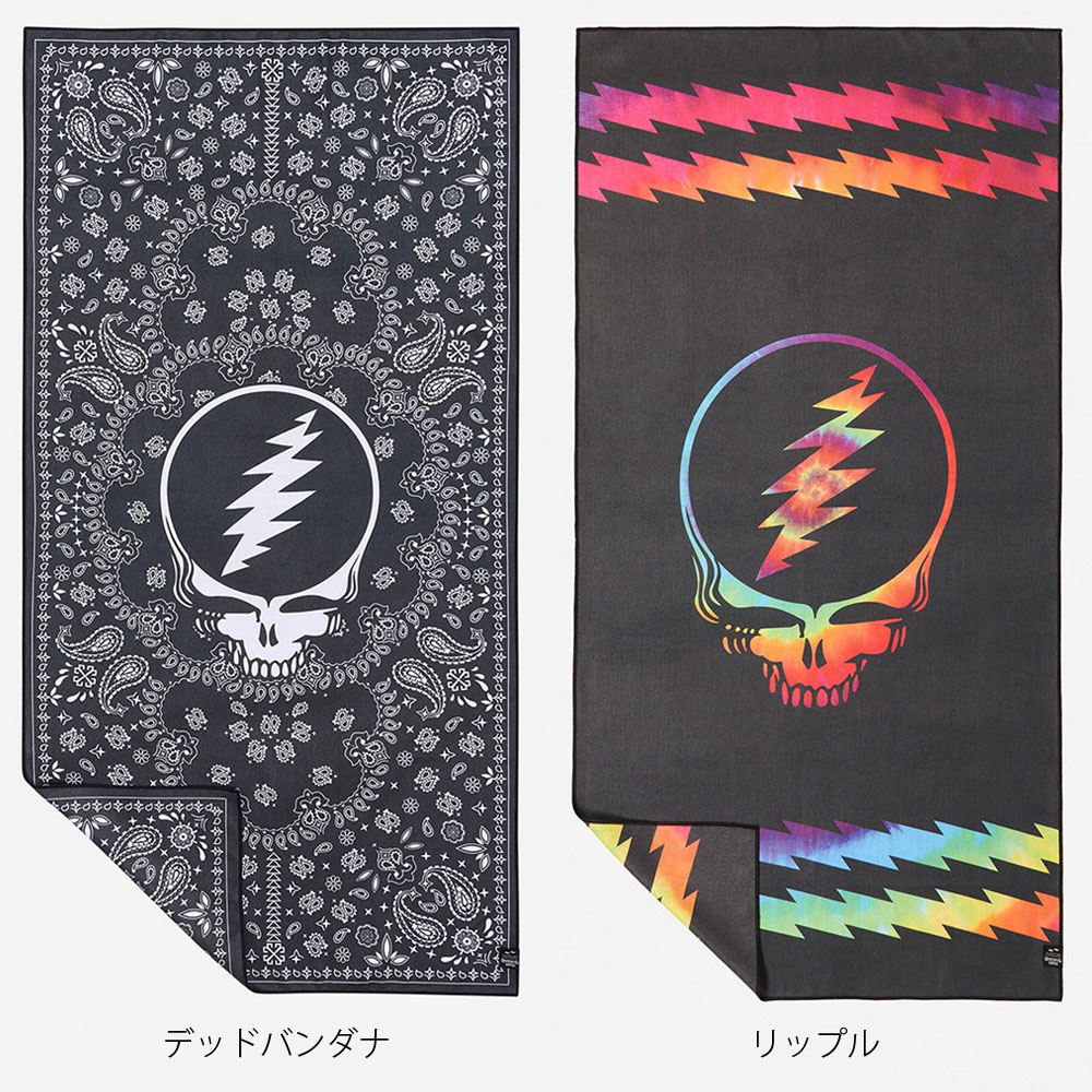 スロータイド SLOWTIDE ビーチタオル コラボ グレートフルデッド