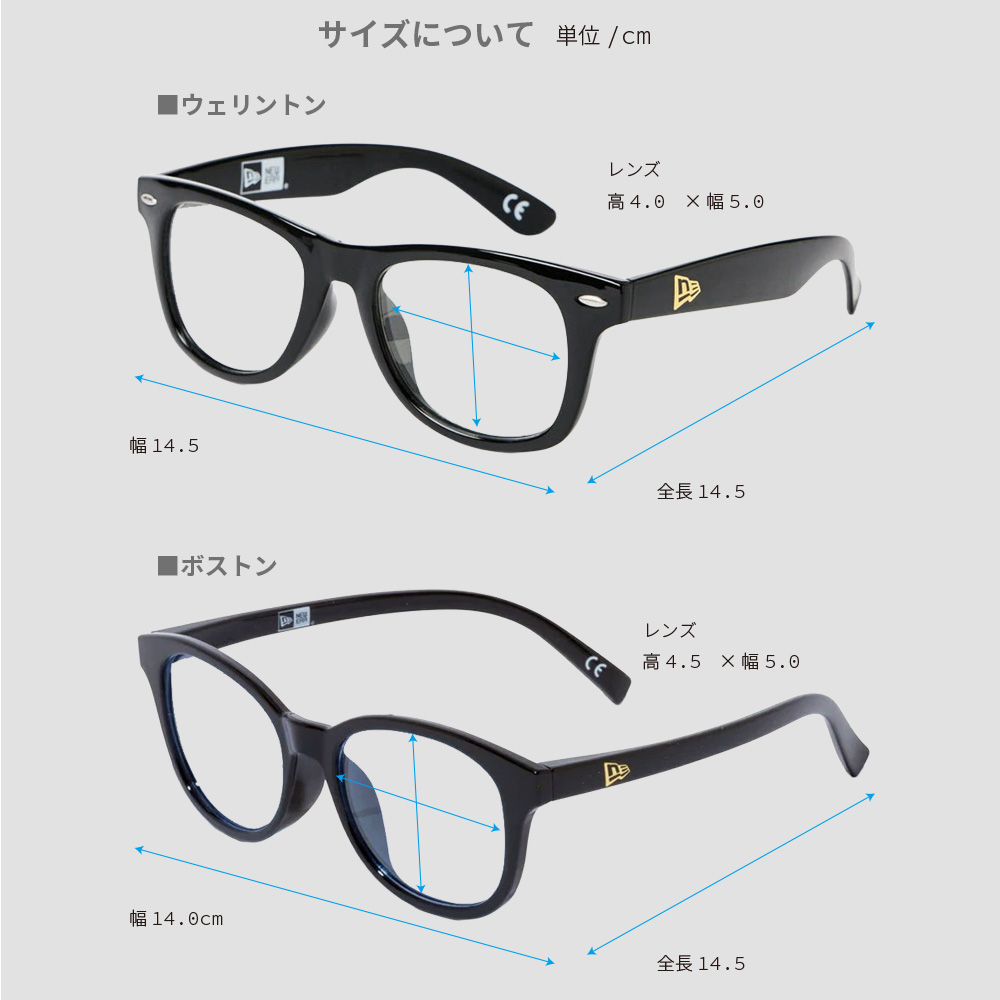 NEW ERA（ニューエラ） サングラス 偏光レンズ ウェリントン ボストン