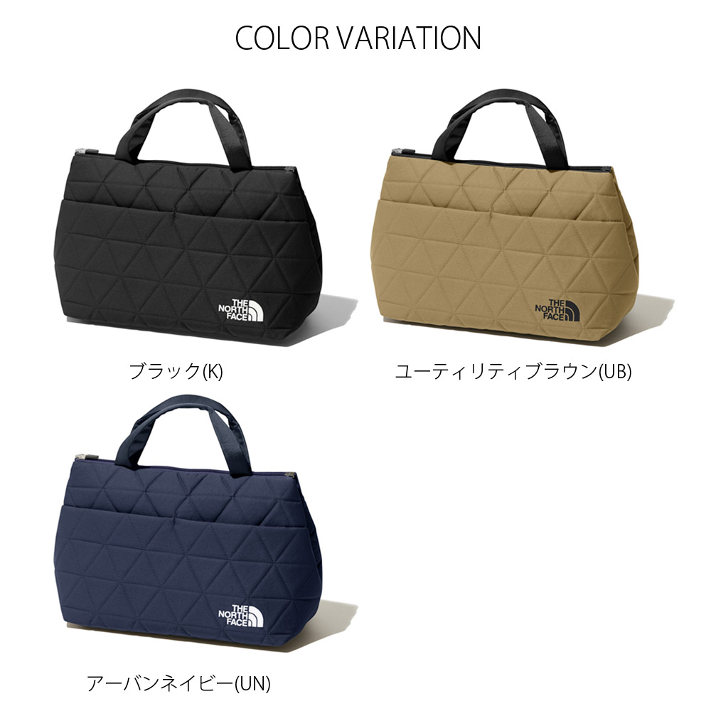 ザ ノースフェイス THE NORTH FACE バッグ ジオフェイスボックストート Geoface Box Tote NM32355 鞄 トートバッグ キルティング 黒 A4 PC収納｜raiders｜05