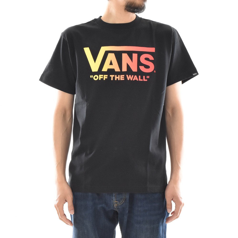 Vans ヴァンズ バンズ Tシャツ グラデーション フライング V 半袖tシャツ メンズ ブランド ロゴ クラシック Tee プリント ホワイト ブラック 白 黒 Va18ss Mt16 Vans 1 レイダース 通販 Yahoo ショッピング