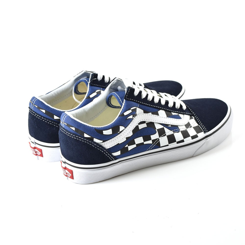 Checker flame 2025 old skool vans