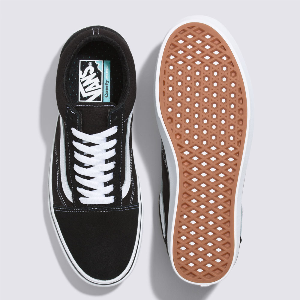 VANS ヴァンズ バンズ スニーカー コンフィクッシュ オールドスクール UA ComfyCush Old Skool VN0A3WMAVNE  メンズ ブラック 黒 軽量 歩きやすい US企画 VN品番 : vans-240912-1 : レイダース - 通販 - Yahoo!ショッピング