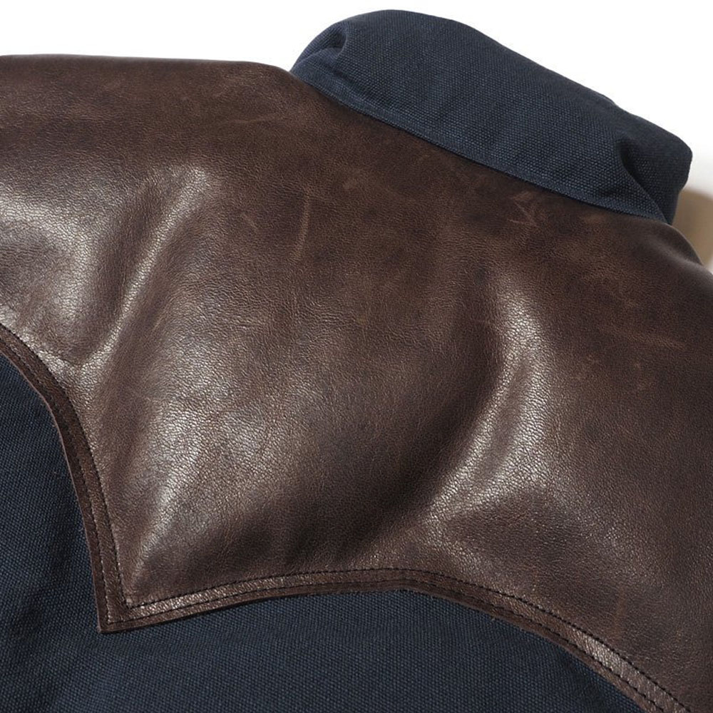 ロッキーマウンテンフェザーベッド ウエアハウス ダウンベスト 馬革 黒 38 中古・古着通販】Rocky Mountain FeatherBed (ロッキーマウンテン