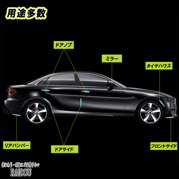 BMW X3 G01 ドアハンドルプロテクター ドアハンドル シール 傷防止｜raidou｜12