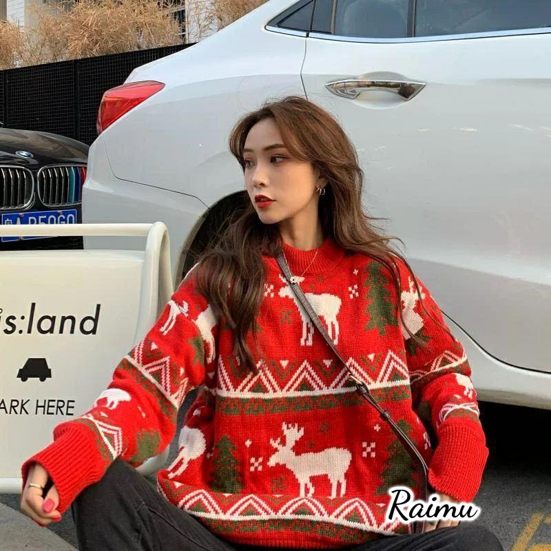 Fifi&Romeo クリスマスカシミアセーター Sサイズ
