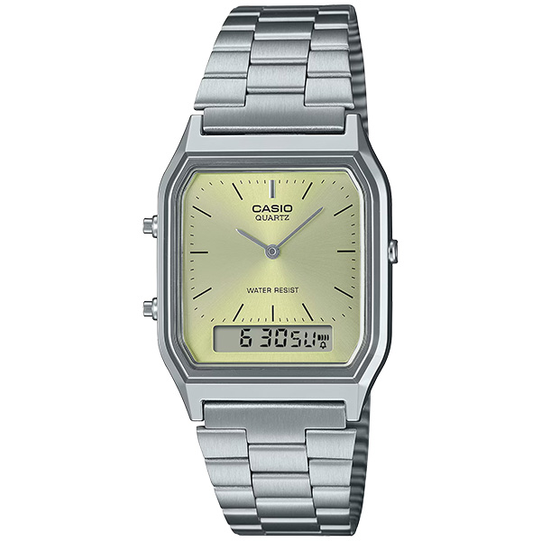 BOX̵ۥ CASIO ӻ ǥ AQ-230A-9AMQY STANDARD ɥץ ץ å Ҷ ˤλ λҥ  ǥ