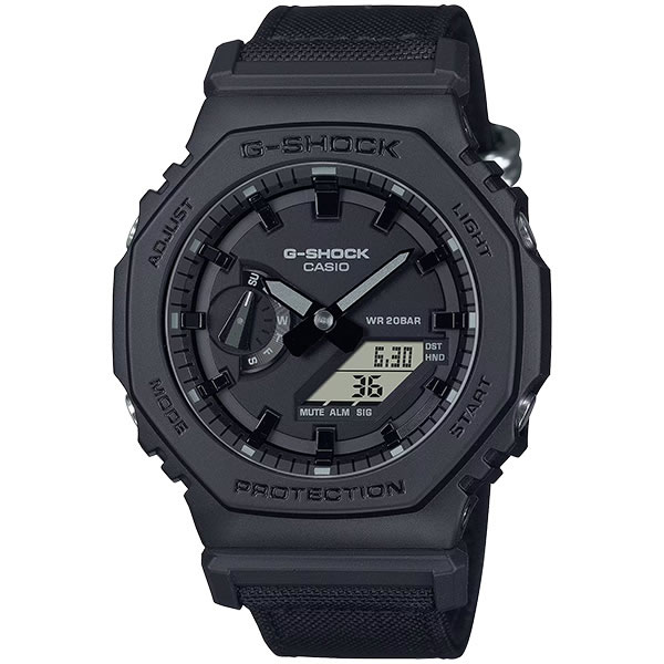 カシオ CASIO 腕時計 海外モデル GA-2100BCE-1A G-SHOCK ジーショック Utility blackシリーズ クオーツ メンズ (国内品番 GA-2100BCE-1AJF)