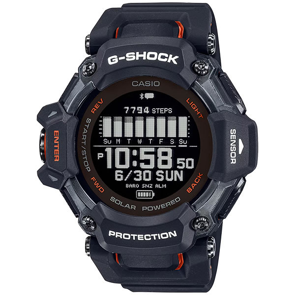 【国内正規品】カシオ CASIO 腕時計 GBD-H2000-1AJR G-SHOCK ジーショック G-SQUAD ジースクワッド ソーラー GPS電波受信 メンズ