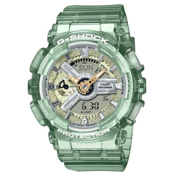 カシオ CASIO 腕時計 海外モデル GMA-S110GS-3A G-SHOCK ジーショック レディース (国内品番 GMA-S110GS-3AJF)｜rainbow-123