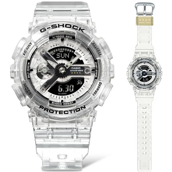 カシオ CASIO 腕時計 海外モデル GMA-S114RX-7A G-SHOCK ジーショック 40th Clear Remix 限定 ペアモデル ミッドサイズ クオーツ メンズ レディース｜rainbow-123｜02