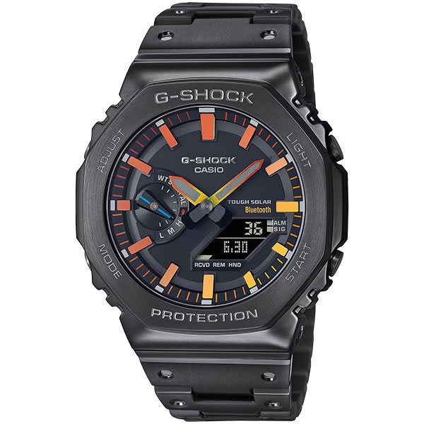 【国内正規品】カシオ CASIO 腕時計 GM-B2100BPC-1AJF G-SHOCK ジーショック フルメタルシリーズ タフソーラー 電波 メンズ｜rainbow-123