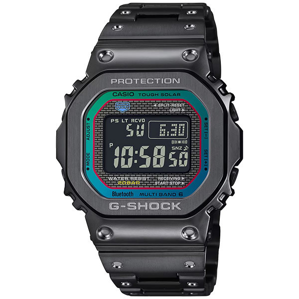 【国内正規品】カシオ CASIO 腕時計 GMW-B5000BPC-1JF G-SHOCK ジーショック フルメタルシリーズ タフソーラー 電波 メンズ｜rainbow-123