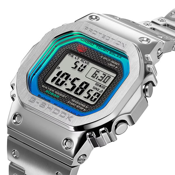 【国内正規品】カシオ CASIO 腕時計 GMW-B5000PC-1JF G-SHOCK ジーショック フルメタルシリーズ タフソーラー 電波 メンズ｜rainbow-123｜05
