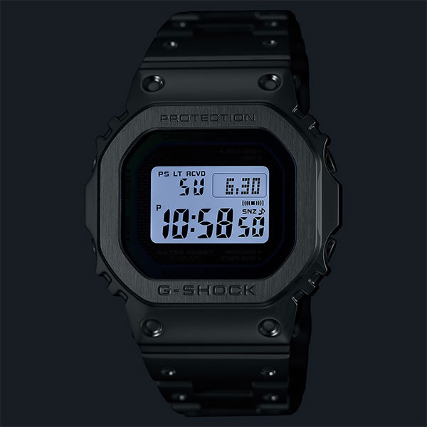 【国内正規品】カシオ CASIO 腕時計 GMW-B5000PC-1JF G-SHOCK ジーショック フルメタルシリーズ タフソーラー 電波 メンズ｜rainbow-123｜06