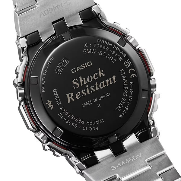 【国内正規品】カシオ CASIO 腕時計 GMW-B5000PC-1JF G-SHOCK ジーショック フルメタルシリーズ タフソーラー 電波 メンズ｜rainbow-123｜07