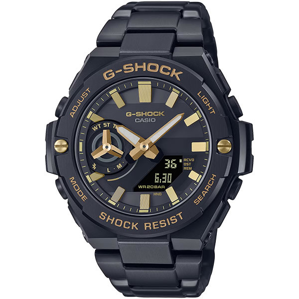 カシオ CASIO 腕時計 海外モデル GST-B500BD-1A9 G-SHOCK ジーショック G-STEEL ジースチール タフソーラー メンズ