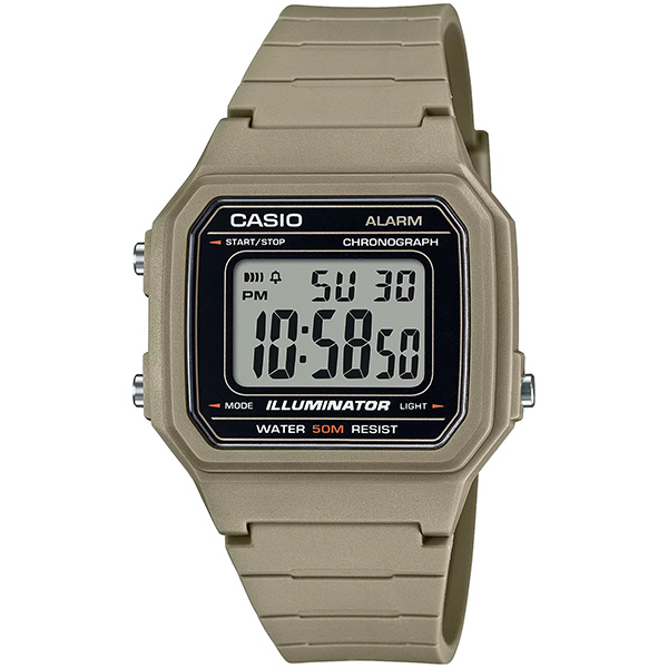 【BOX無し】カシオ CASIO 腕時計 海外モデル W-217H-5A STANDARD スタンダード チープカシオ チプカシ クオーツ キッズ 子供 男の子 女の子 デジタル メンズ